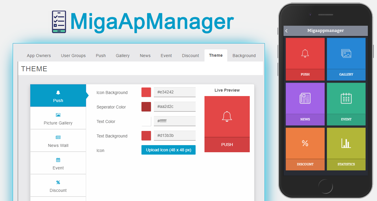 MigaAppManager Poster